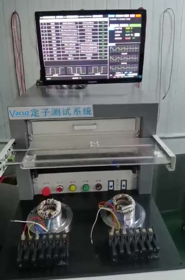 Automatische Volledige de Weerstandsinductantie van het Voltage gelijkstroom het Testen Systeemmachine