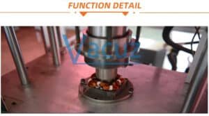 Automatický indukční motor Stator cívky Tvorba tvaru formování Sharping Machine