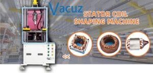 Automatický indukční motor Stator cívky Tvorba tvaru formování Sharping Machine