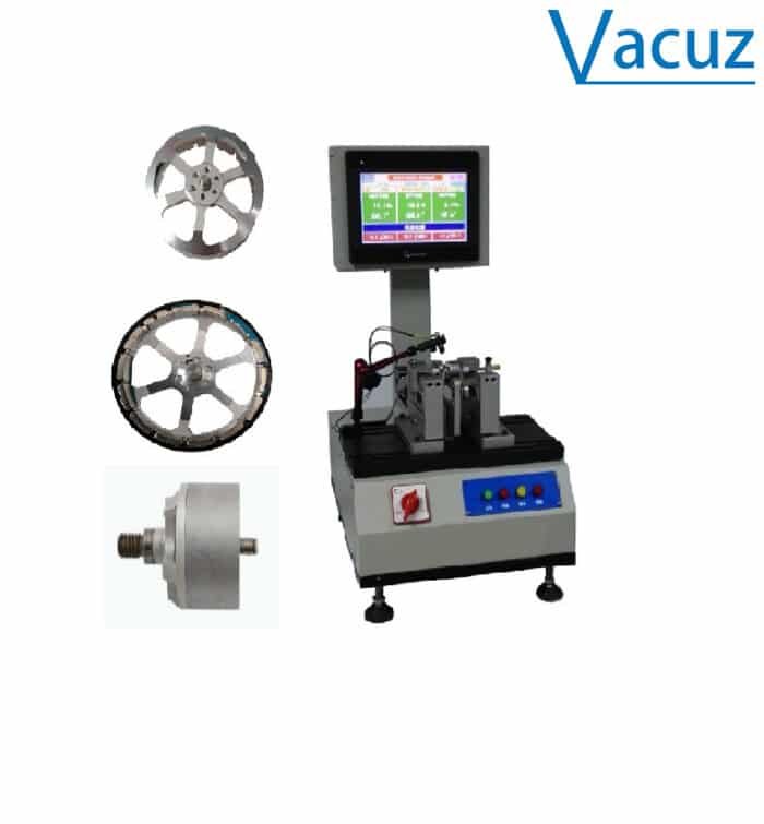 Vacuz Automatic Brushless Stator Outer Armature Rotor Coil Dynamic Balancing Testing Inspection Machine
