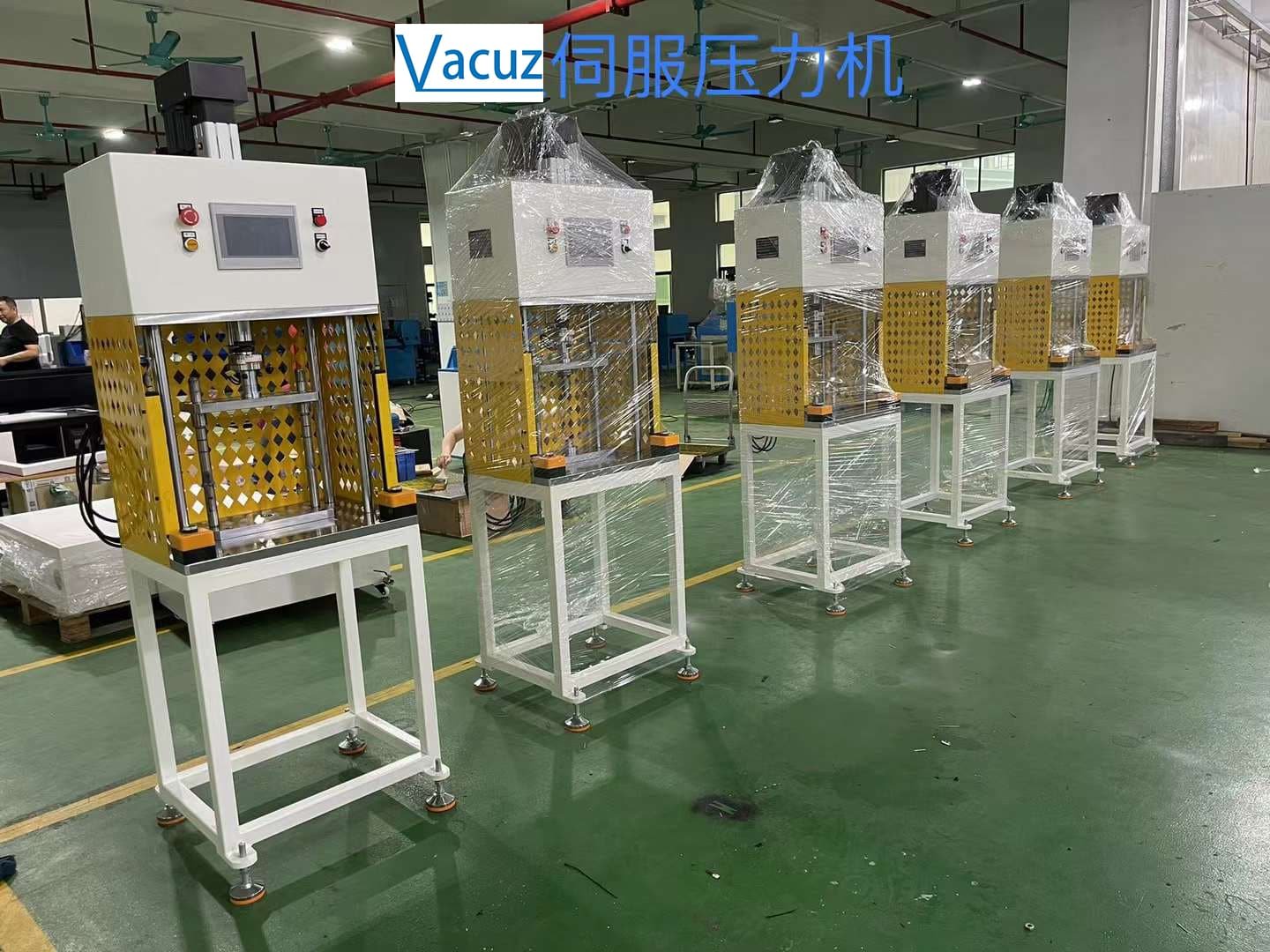 Автоматичний верстат для пресування сервопідшипників Vacuz