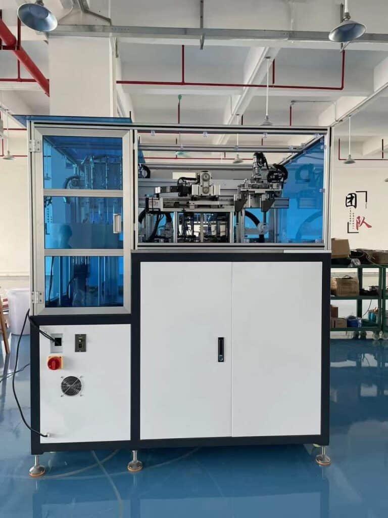 Загальнорежимний тороїдальний котушковий індуктор Vacuz з двома станціями автоматичної намотування гачка для в'язання гачком Доставка