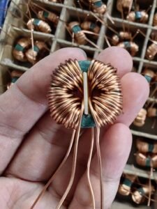 Vacuz Common Mode Toroidal Coil Inductor Double Stations Automatic Crochet Hook Winding Machine Delivery