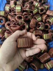 Vacuz Common Mode Toroidal Coil Inductor Double Stations Automatic Crochet Hook Winding Machine Delivery