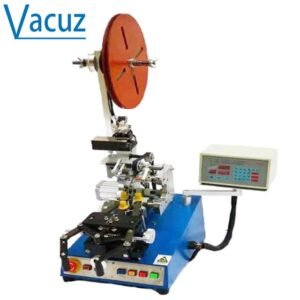 Va-06B Vacuz Máquina envolvedora semiautomática de cinta aislante para inductores toroidales Envío a la India
