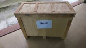 Va-06B Vacuz Máquina envolvedora semiautomática de cinta aislante para inductores toroidales Envío a la India