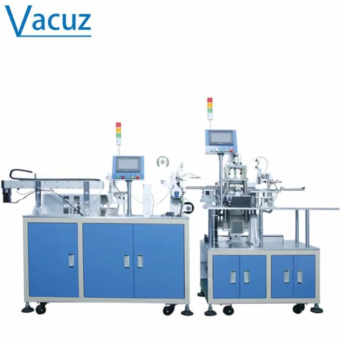 High Quality 03 04 05 06 10 12 SMD SMT Micro Chip Inductor Coil Frame Cutting Rubberized Fabric Wrapping Machine For Sale