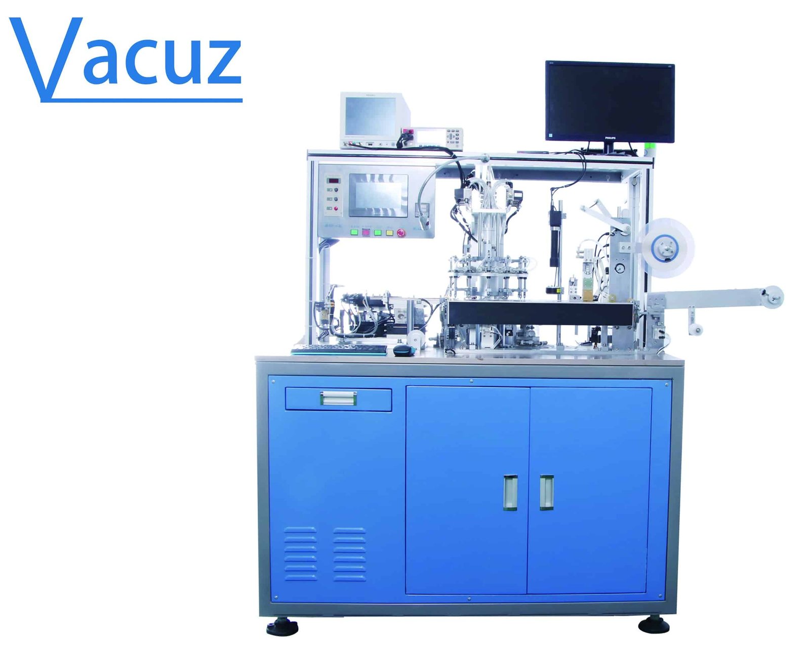 Vacuz High Frequency SMD SMT Chip Micro 0402 0603 0805 1206 1210 1812 Inductor Coil Automatic Testing And Carrier Tape Packaging Machine