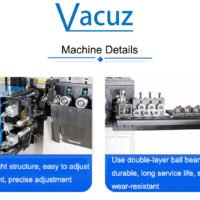 Factory Vacuz 3D automatisk rund rektangel cirkel stav stål metallplåt industriell fläkt trådbockning svetsning lödning maskin tillverkare
