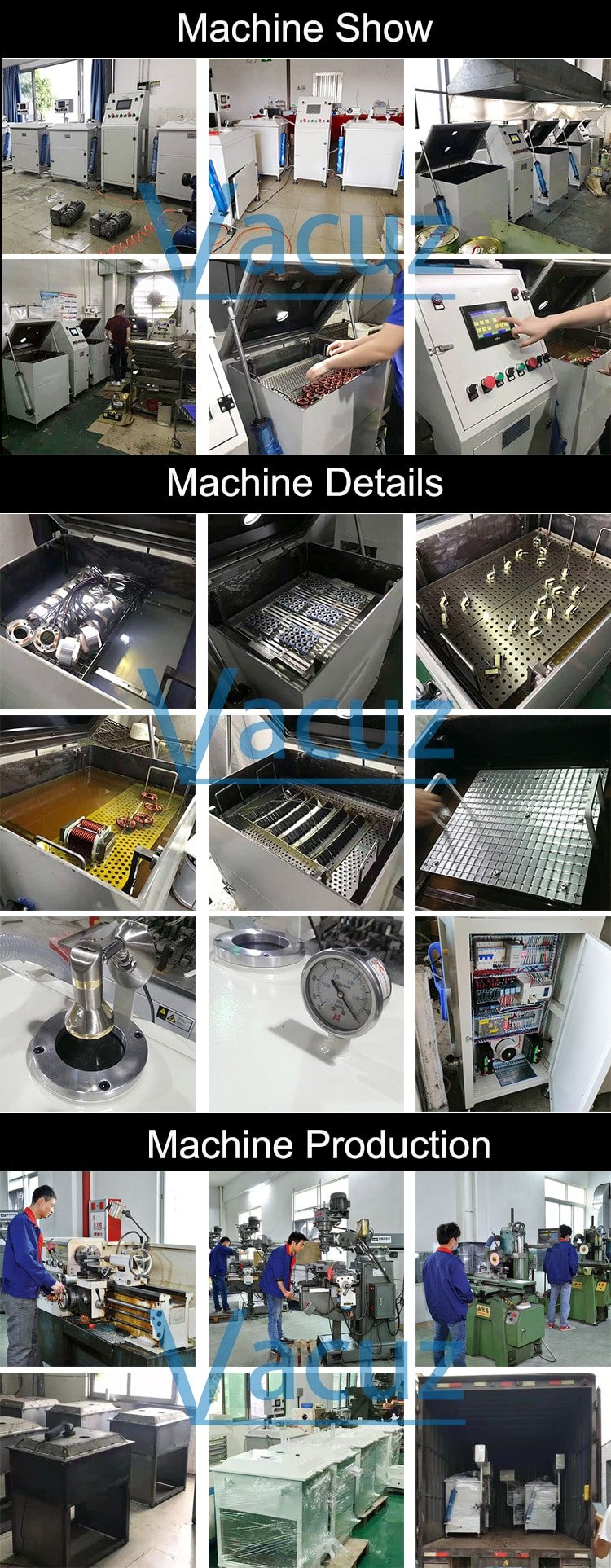 SingleDouble Tank Vacuz Automatic Vacuum Impregnation Transformer Toroidal Coil Inductor Dip Paint High Capacity Oil Immersion Machine