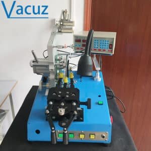 4/6/7/8 Inches Semi Automatic Differential Mode Toroidal Coil Inductor Side Slider Type Current Transformer Winding Machine