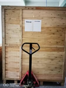 High Quality Vacuz Automatic Flat Copper Wire Coil Needle Winding Machine Pack & Delivery to Mexico Plant