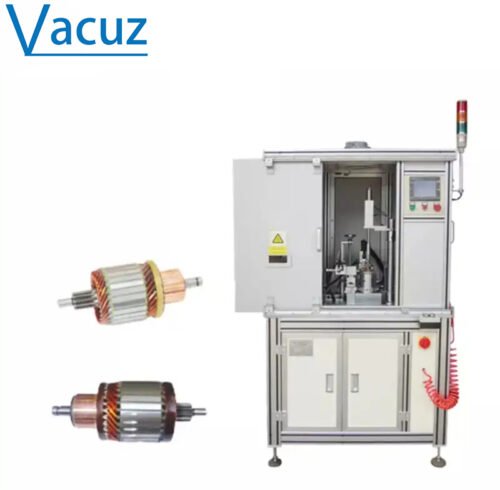 Máquina de soldadura por puntos del rotor de la armadura Máquina de soldadura automática del conmutador para la bobina del estator de las herramientas eléctricas