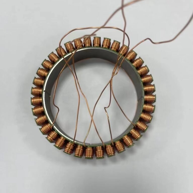 High Precision Vacuz Automatic BLDC Brushless Motor Stator Coil Needle Winding Machine + Rotor Magnet Steel Insertion Assembly Machine