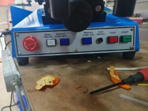 Vacuz Semi Automatic Common Mode Toroidal Coil Inductor Insulation Tape Wrapping Machine Delivery