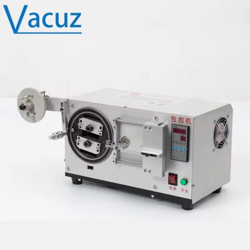 Double Axis Vacuz Automatic Transformer Insulation Tape Wrap Taping Wrapping MachineSemi Automatic Transformer Coil Winding Machine