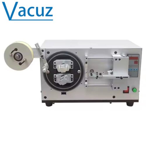 Dobbel akse Vacuz automatisk transformatorisolasjon Tape Wrap Taping Wrapping MachineSemi Automatic Transformer Coil Winding Machine