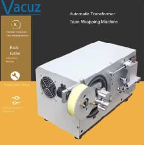 Double Axis Vacuz Automatic Transformer Insulation Tape Wrap Taping Wrapping MachineSemi Automatic Transformer Coil Winding Machine