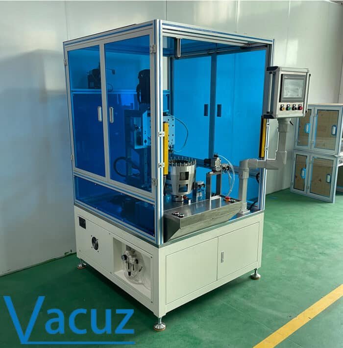 Customized Enlarged Size Single Station Vacuz Servo Automatic BLDC Brushless Inner Motor Stator Coil Needle Winding Machine Equipment