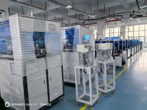 Double Stations Common Mode Toroidal Coil Inductor Vacuz Automatic Crochet Hook Winding Machine Equipment