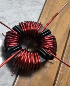 Double Stations Common Mode Toroidal Coil Inductor Vacuz Automatic Crochet Hook Winding Machine Equipment