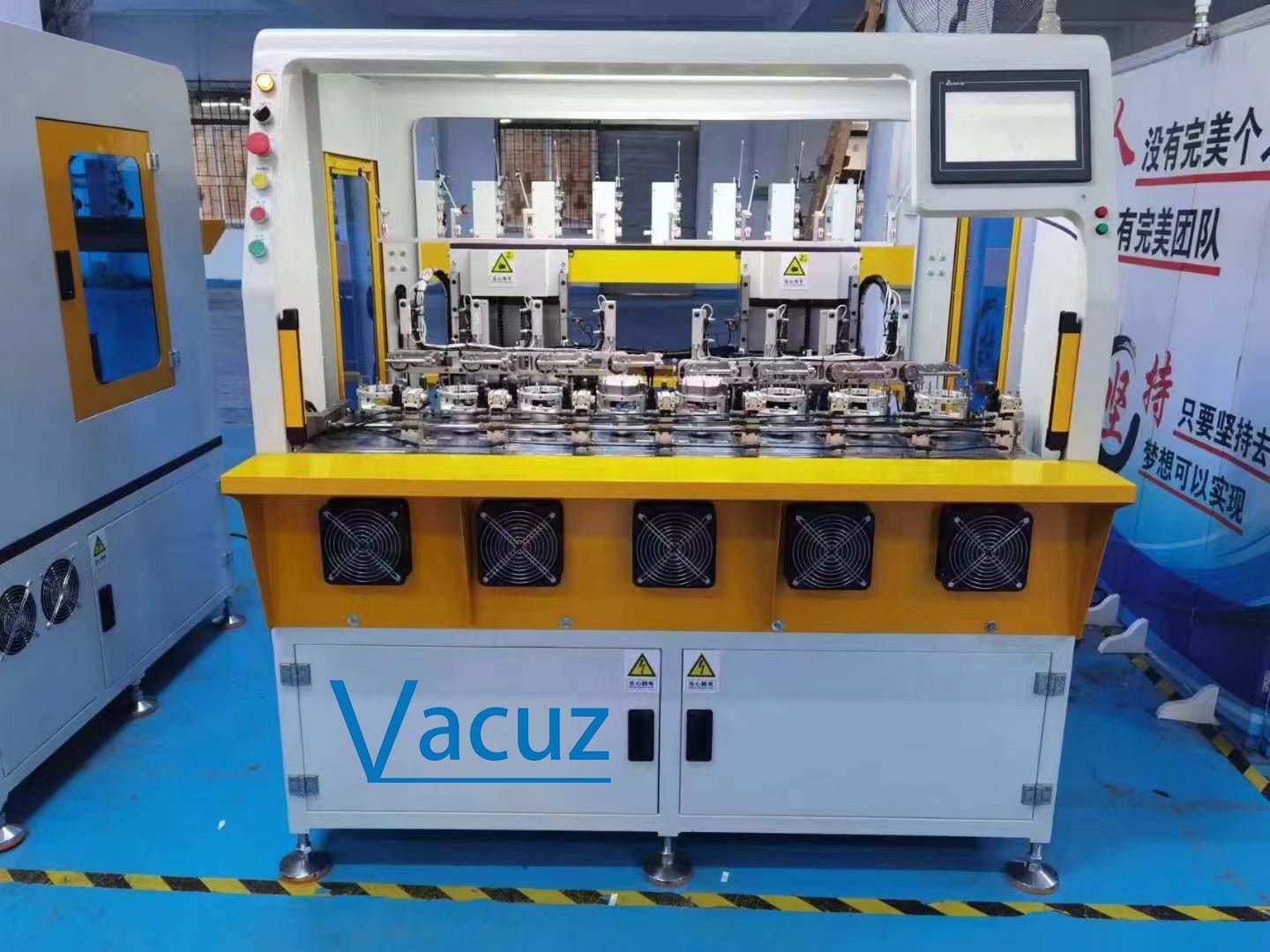 Vacuz 4 & 6 İstasyonları Elektrikli Diş Fırçası Motoru Otomatik BLDC Fırçasız İç Saç Kurutma Makinesi Stator Bobini İğne Sarma Makinesi Ekipman Fiyatı