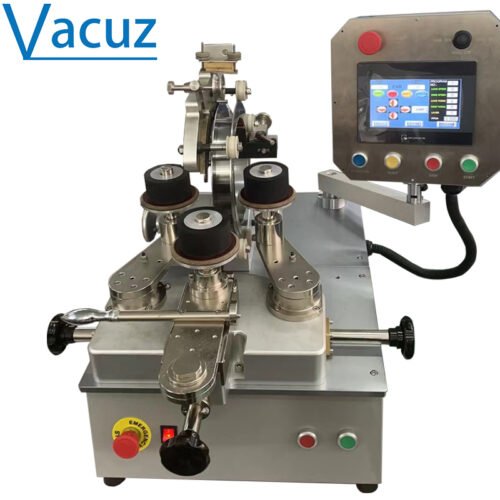 Military Grade Precision Vacuz SP3 Gear Head Rack Type Automatic Touch Screen Program Large Toroidal Coil Inductor Current Transformer Winding Machine