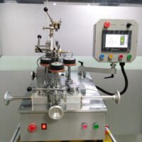 Military Grade Precision Vacuz VA3 Gear Head Rack Type Automatic Touch Screen Program Large Toroidal Coil Inductor Current Transformer Winding Machine - immagine 4
