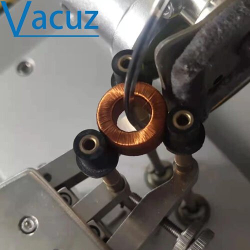 Basis Mini Untuk Inti Kecil 0,04-1mm Vacuz Kelas Militer Semi Otomatis PLC Layar Sentuh Layar Sentuh Toroidal Saat Ini Transformator Koil Induktor Jenis Sabuk Berliku