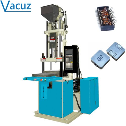 VA-580 Bakelite Injection Molding Machine 10 Ton Vertical Plastic Network Transformer Molding Inductor Coil Bobbin Injection Moulding Machine