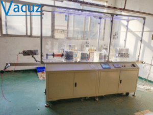 Fully Automatic Vacuz Flexible Current Probe Rogowski Bobbinless Coil Needle Winding Machine For Sale