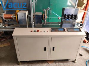 Fully Automatic Vacuz Flexible Current Probe Rogowski Bobbinless Coil Needle Winding Machine For Sale