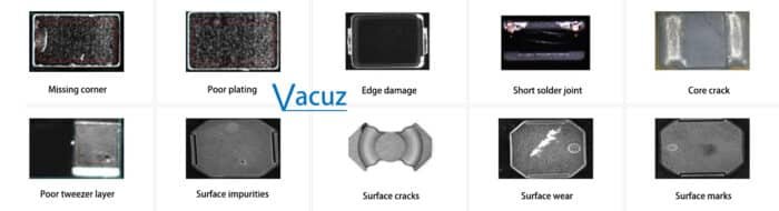 Vacuz Magnetic core appearance inspection