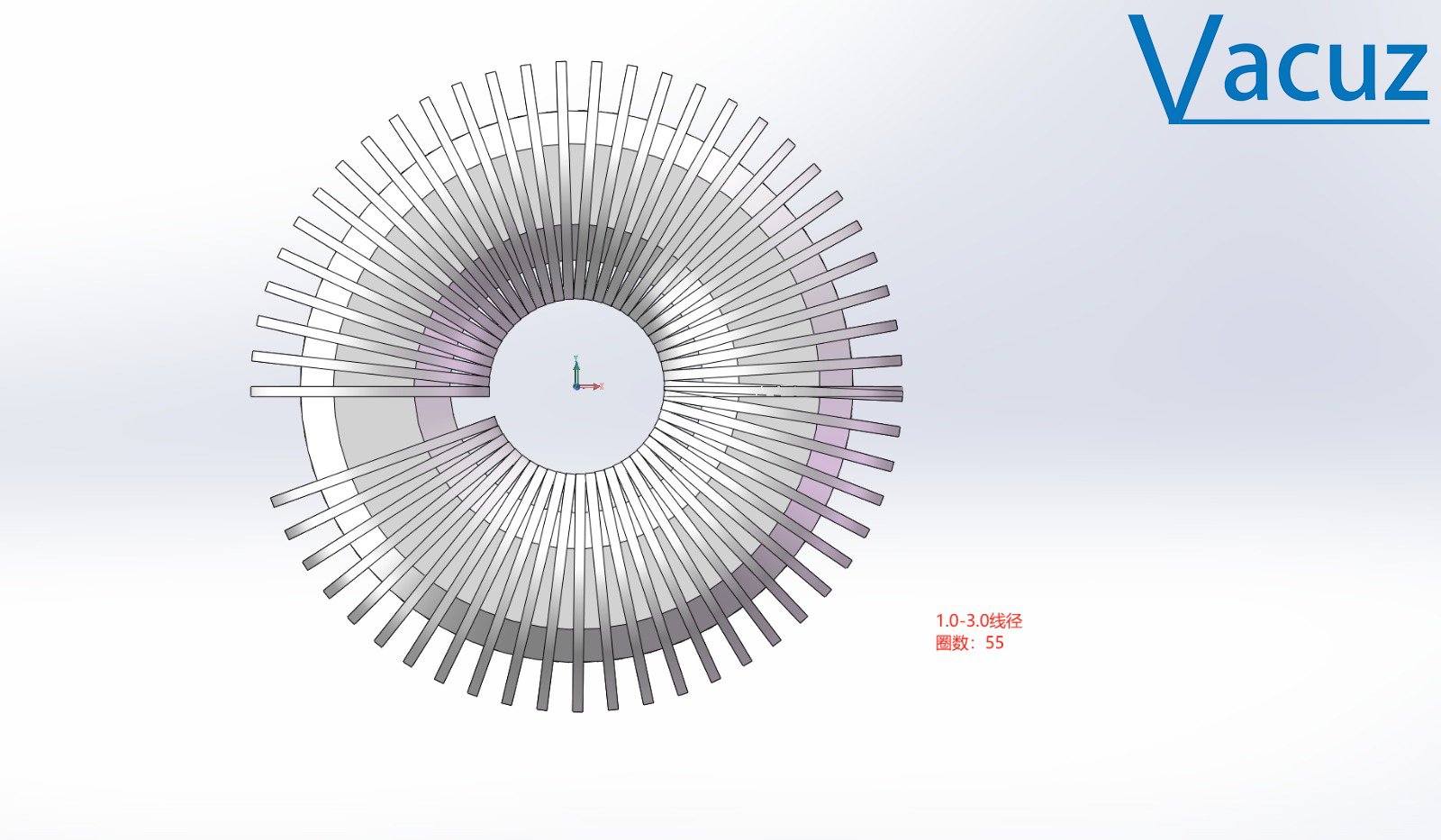 PFC Air Conditioning Coil Vacuz Automatic Toroidal Inductor Core Flat Copper Wire Crochet Hook Winding Machine