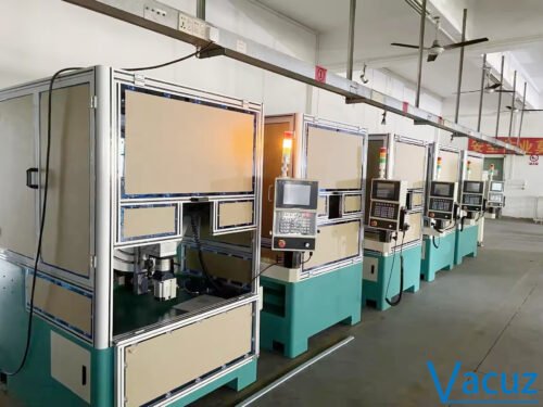 VMU-0204 Square Rectangle Flat Coil Copper Wire Automatic Spring Bobbinless Coil Inductor Winding Machine Winder Equipment