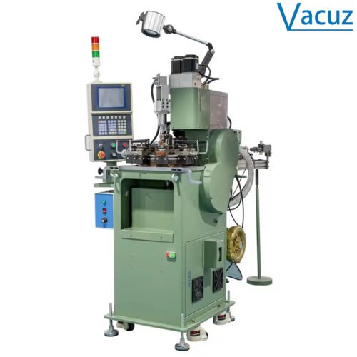 Vacuz Intelligent Enameled Copper Wire Spring Air Coil Needle Winding Machine Coils Winder With Stripping And Soldering Equipment