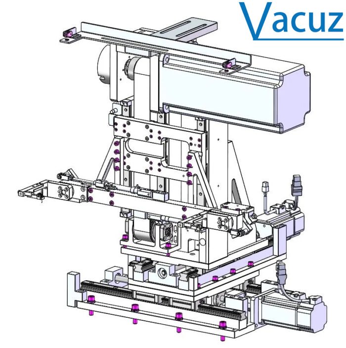 Vacuz R&D Two Stations Automatic Inner BLDC Brushless Motor Stator Coil Needle Winding Machine Equipment