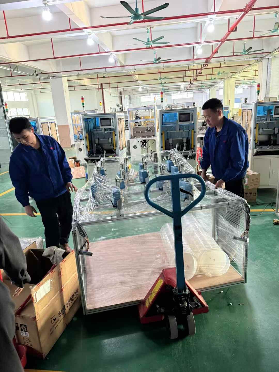 Vacuz Automatic BLDC Hub E Bike Motor Stator Coil Winding Machine + Insulation Paper Insertion Machine Shipment