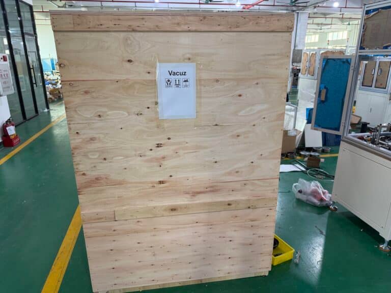 Vacuz Automatic Stator Winding Machine + Rotor Gluing Magnets Insertion Machine + Rotor Balancing Machine Shipment