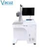 30W50W100W Vacuz Fiber Laser Marking Machine for Transformer Toroidal Motor Bobbin Stator Coil Air Cooled Supports AI DXF DST Home Use