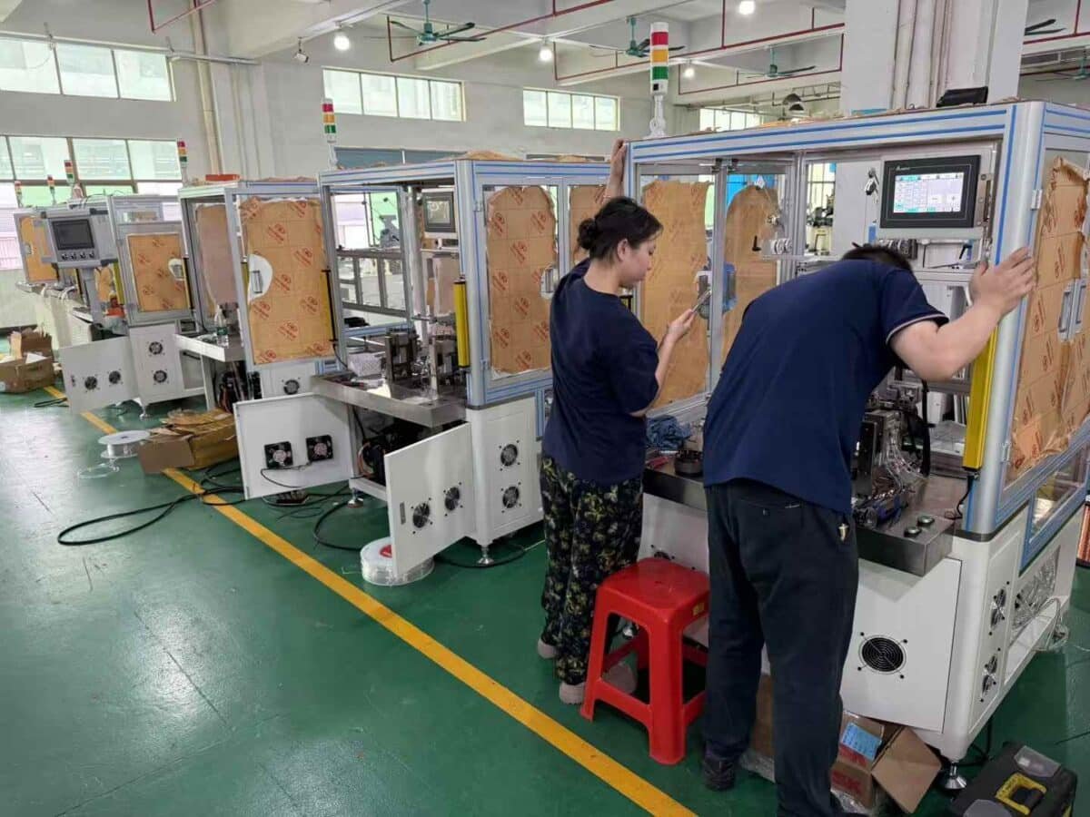 Horizontal Type Motor Paper insert Machine + BLDC Motor Stator Coil ...