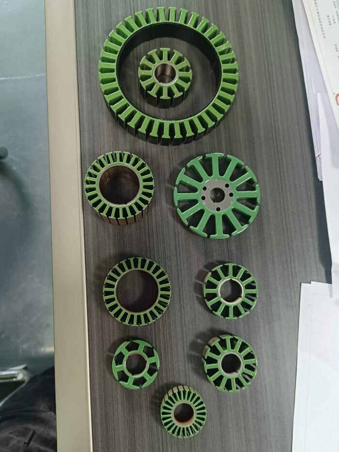 Vacuz Automatic Electrostatic Epoxy Powder Coating Painting Machine Line For Drone FPV UAV Stator Core Lamination