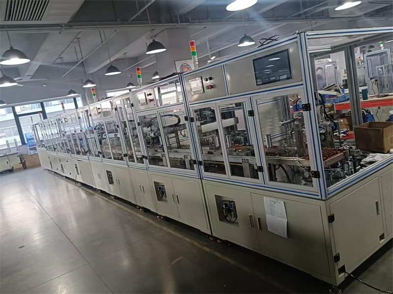 Agriculture Drone Motor Automatic FPV UAV Stator Coil Winding Magnets Insertion Shaft Pressing Machine Production Line