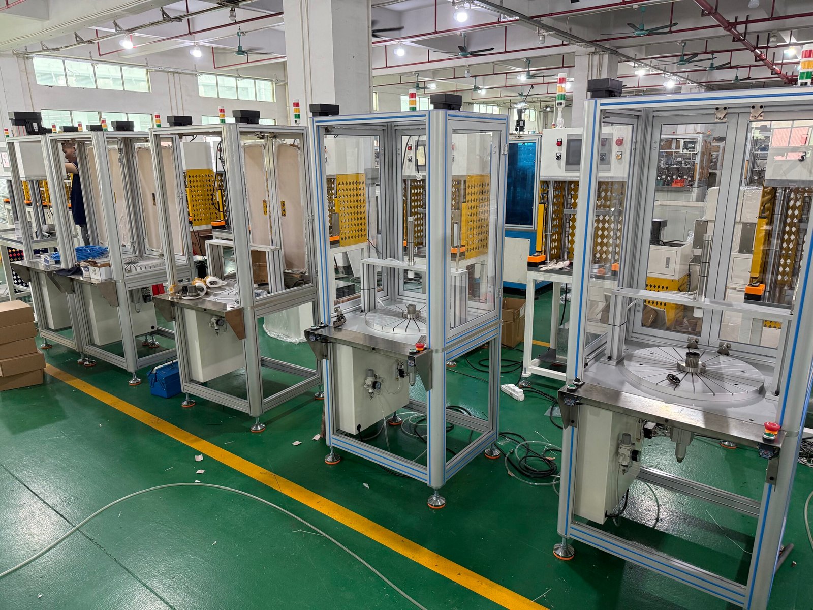 Vacuz 5 Sets FPV Drone Motor Rotor Automatic Magnets Steel Insertion Assembly Machine Equipment Shipping to Turkey