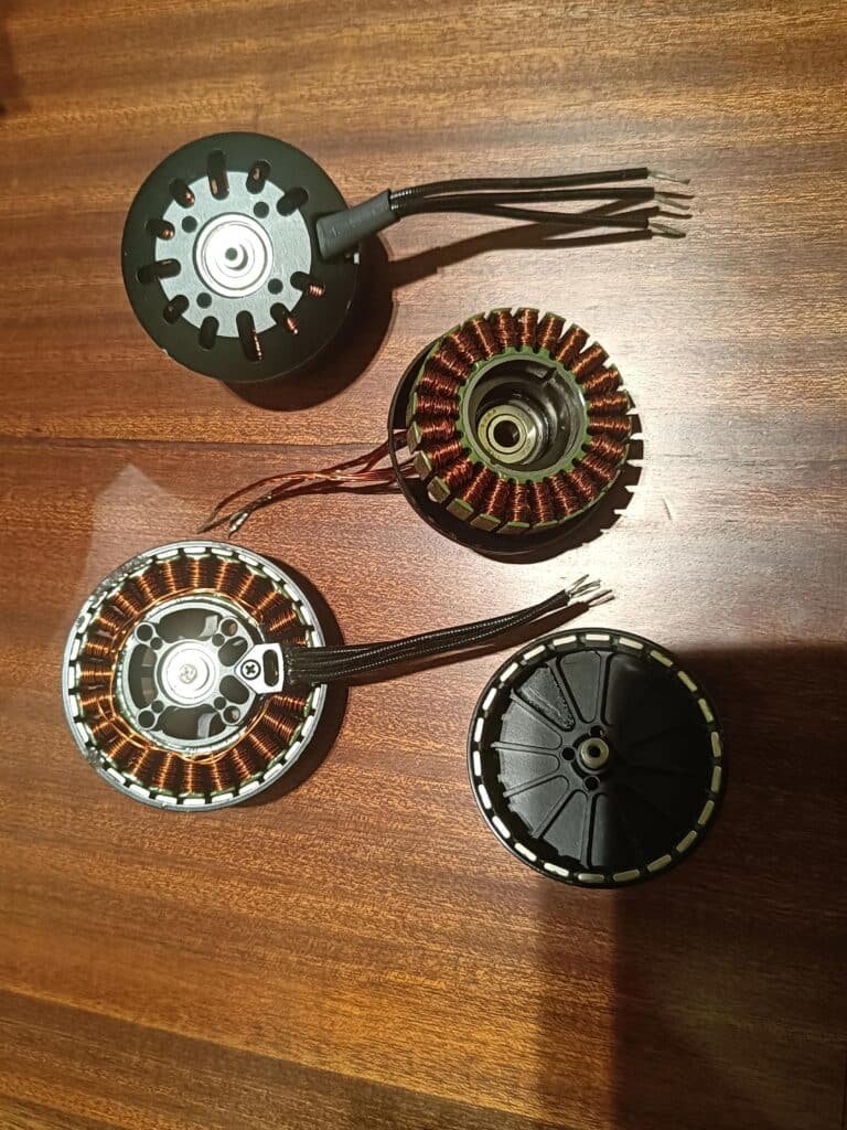 Vacuz Precision Agriculture Drone Motor Automatic FPV UAV External 2812 3115 3520 Stator Core Winding Machine Equipment