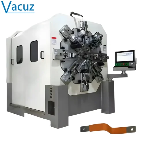 High Efficiency Precision CopperAluminum Brass Busbar Coil Winding Bending Punching Cutting Machine‌ Copper Foil Connector Making Machine