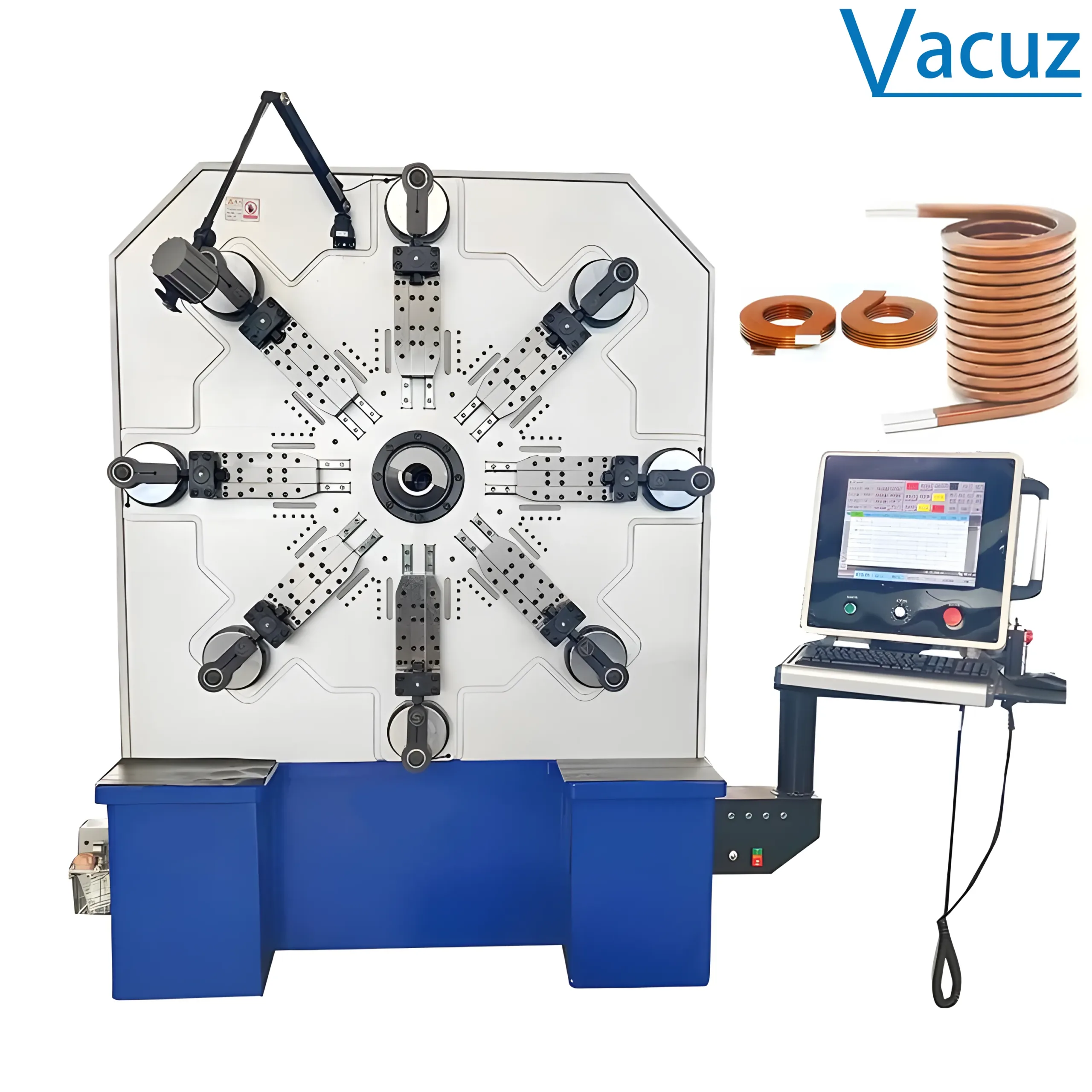 High Efficiency Precision CopperAluminum Brass Busbar Coil Winding Bending Punching Cutting Machine‌ Copper Foil Connector Making Machine