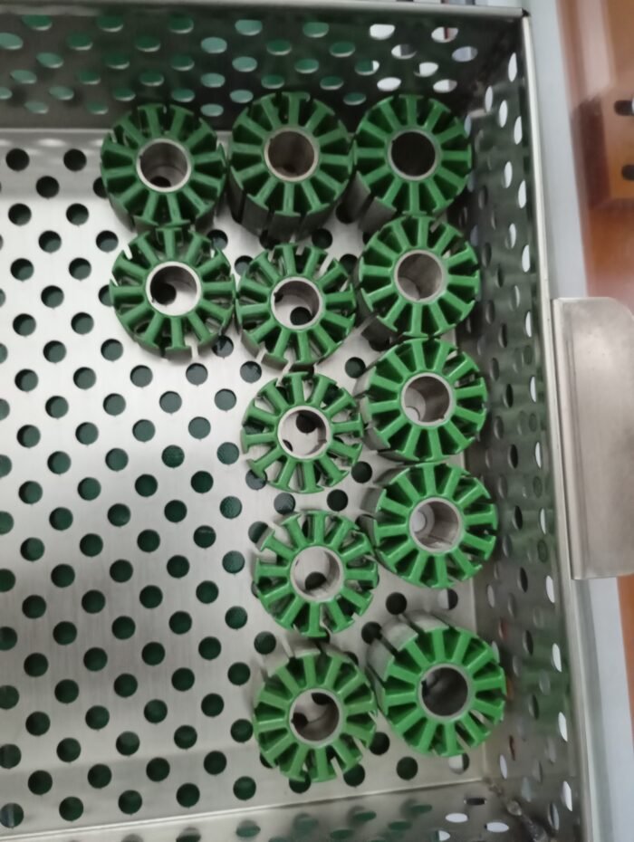 Vacuz Automatische elektrostatische Epoxid-Pulver-Beschichtung Lackierstraße Maschine für FPV UAV Drohne Stator Core Laminierung