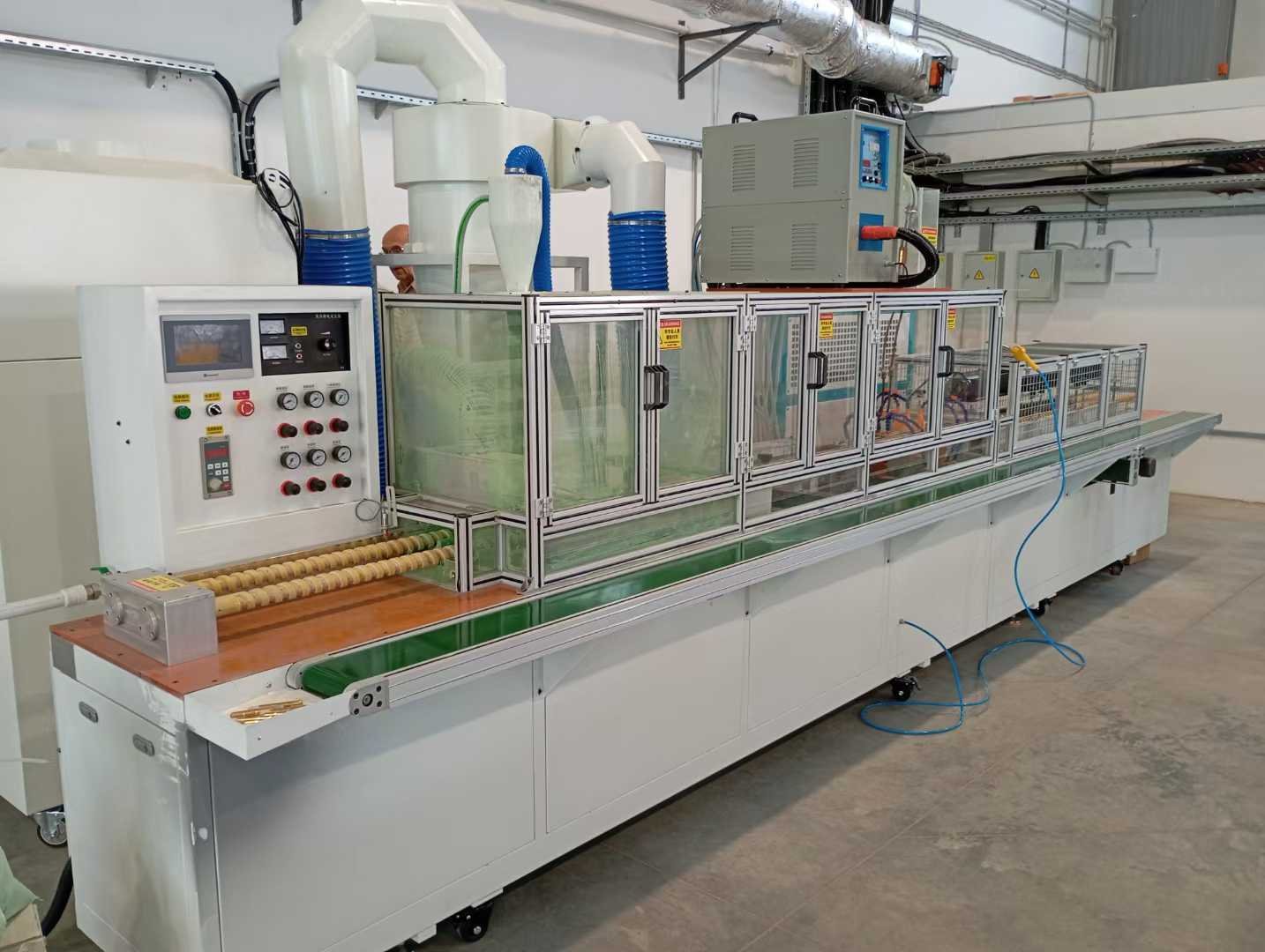 Vacuz DC Armature Rotor Core Automatic Motor Electrostatic Powder Coating Line