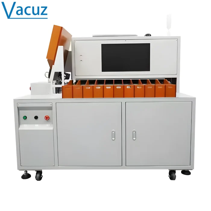 11 Channels 18650 21700 Cylindrical Cell Internal Resistance Testing Sorter Sorting Machine for Battery Pack Assembly